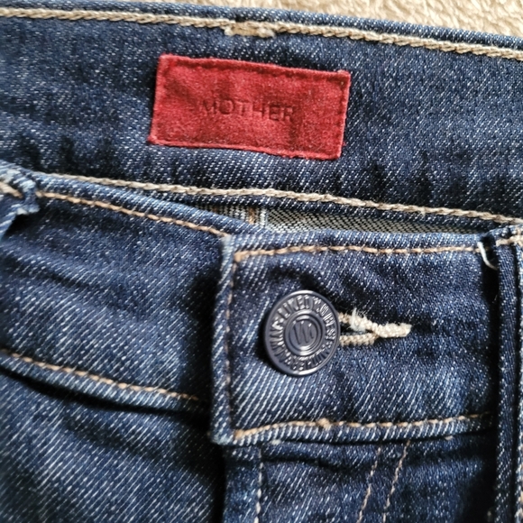 Mother Insider Crop Step Fray jeans size 25 - Picture 11 of 14